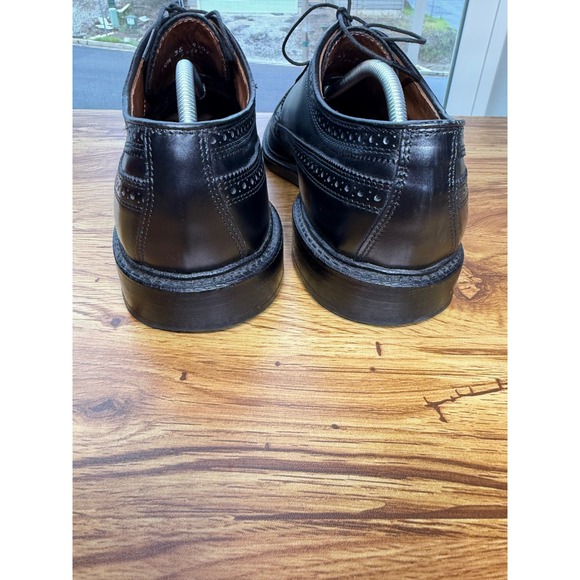 Allen Edmonds Black Macneil Wingtip Oxfords Sz 10.5